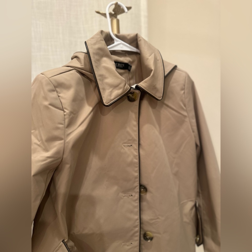 Ralph Lauren Tan Trench Coat - Picture 6 of 9